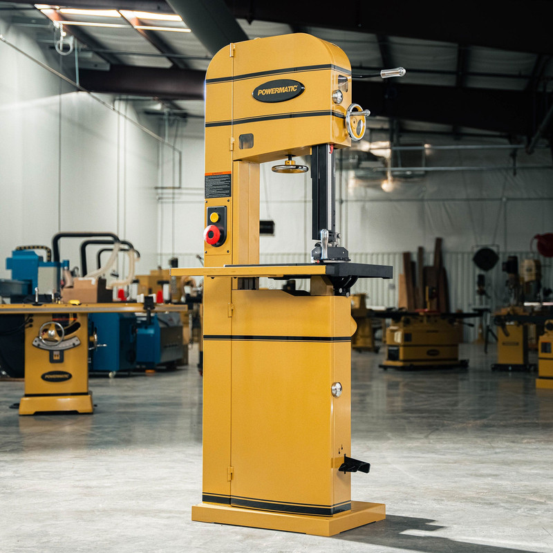 15" Woodworking Bandsaw with ArmorGlide - 3 HP 1 PH 230V - PM1500T
